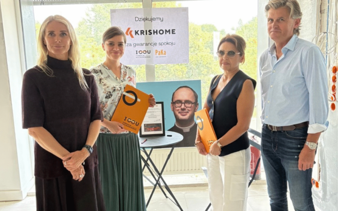 KRISHOME kontynuuje mecenat nad Fundacją im. Ks. Jana Kaczkowskiego oraz Projektem PAKA
