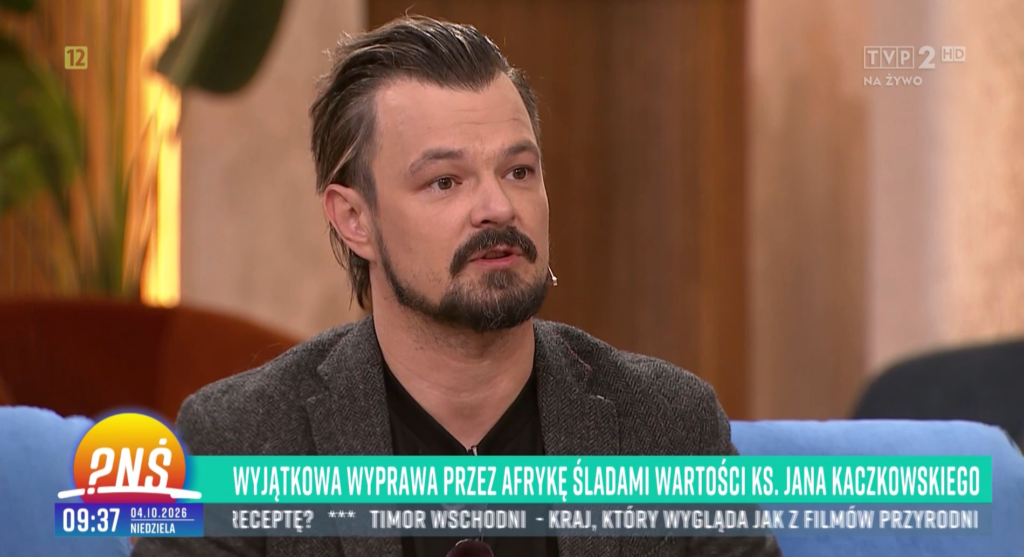 Dawid Ogrodnik w Pytaniu na śniadanie