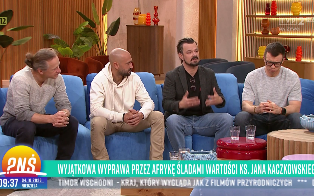 Afryka Kaczkowskiego coraz bliżej. Dawid Ogrodnik i&nbsp;ekipa ruszą w&nbsp;charytatywną wyprawę przez&nbsp;Afrykę